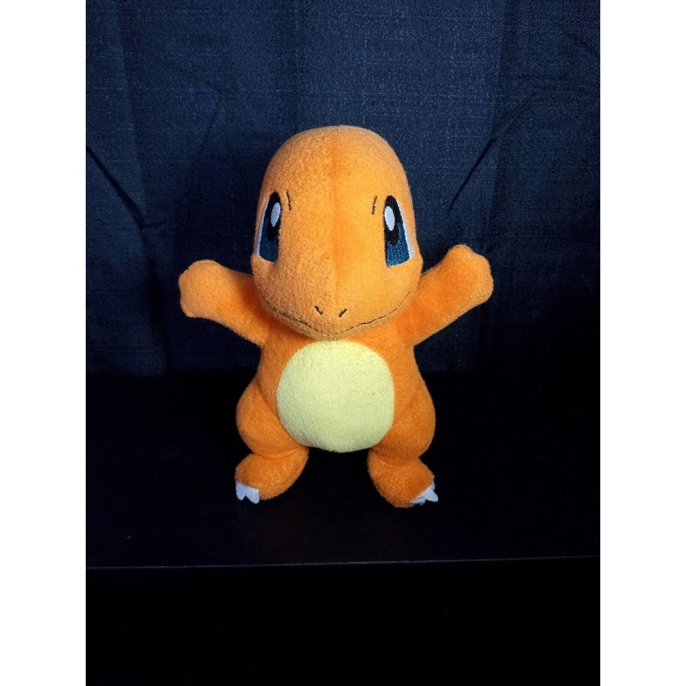 Charmander 8" Pokemon Plush Tomy 2014 Dragon Orange Kanto Region Charizard